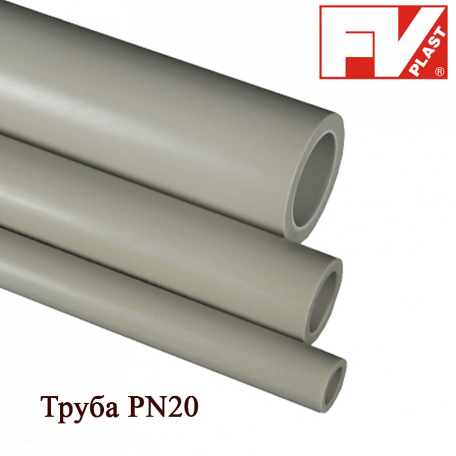 Труба PN 20 FV-Plast D20 x3.4 (чехия) (100м)